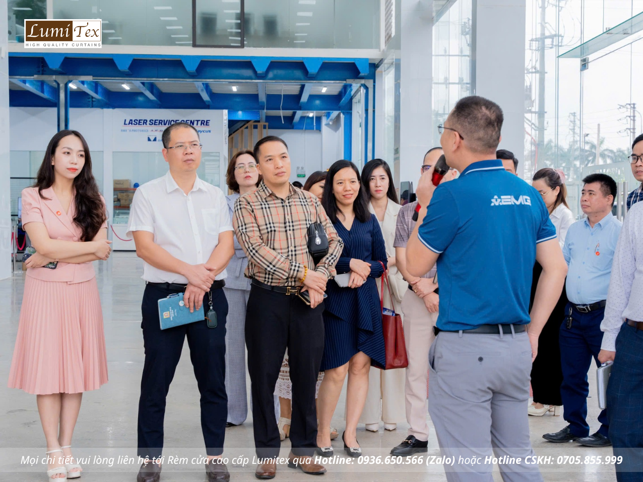 Rèm Lumitex cùng TEAM KCN thăm và làm việc tại Nhà máy AUTOMECH Bắc Giang