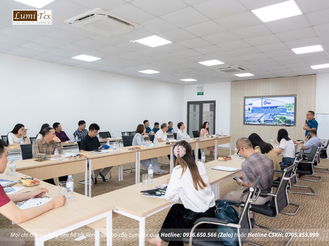 Rèm Lumitex cùng TEAM KCN thăm và làm việc tại Nhà máy AUTOMECH Bắc Giang