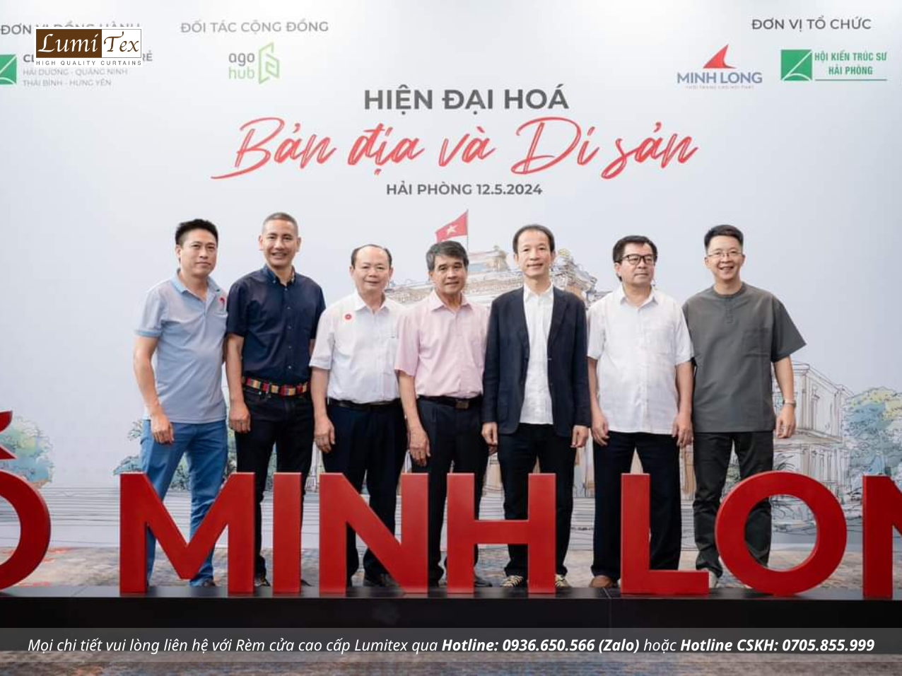 Rèm Lumitex vinh dự tham gia hội thảo Hiện đại hóa bản địa và di sản