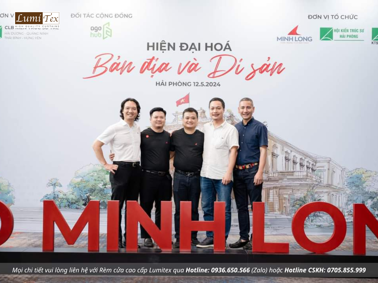 Rèm Lumitex vinh dự tham gia hội thảo Hiện đại hóa bản địa và di sản