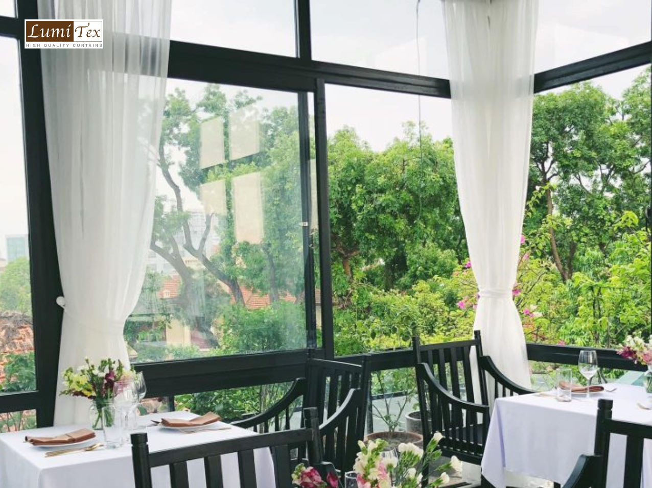 Rèm Voan Mỏng - Hòa Nhẹ Trong Phong Cách Nhẹ Nhàng