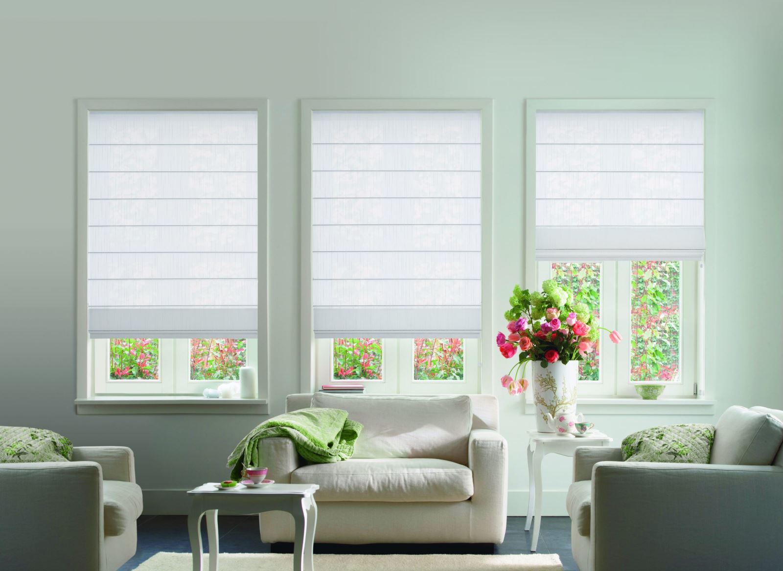 Với kết cấu tối ưu hóa khoảng cách giữa hai lớp vải, rèm Avalon Roman cho độ che sáng hoàn hảo nhất