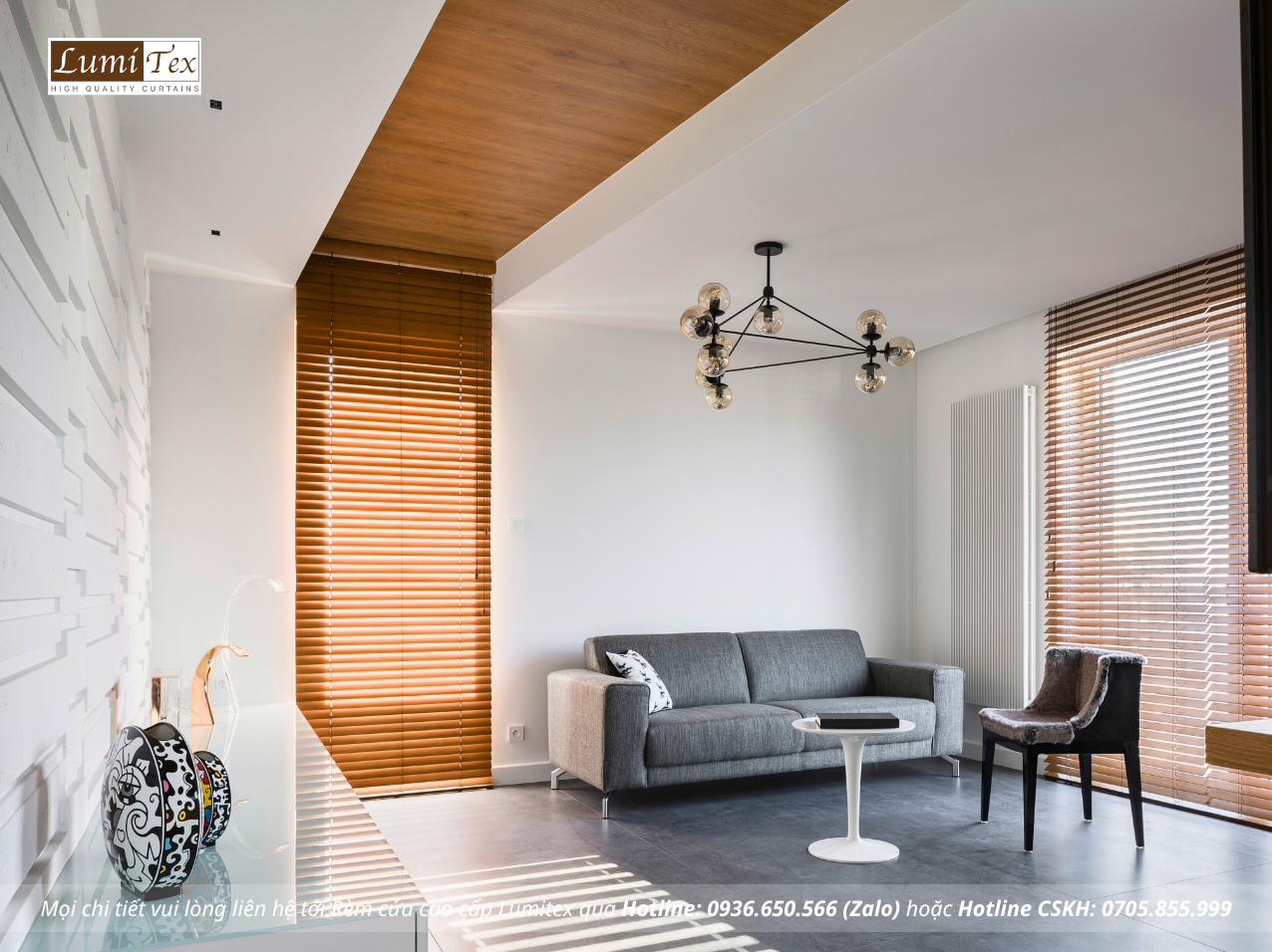 Rèm sáo nhựa giả gỗ Hàn Quốc – lựa chọn hoàn hảo cho mọi không gian