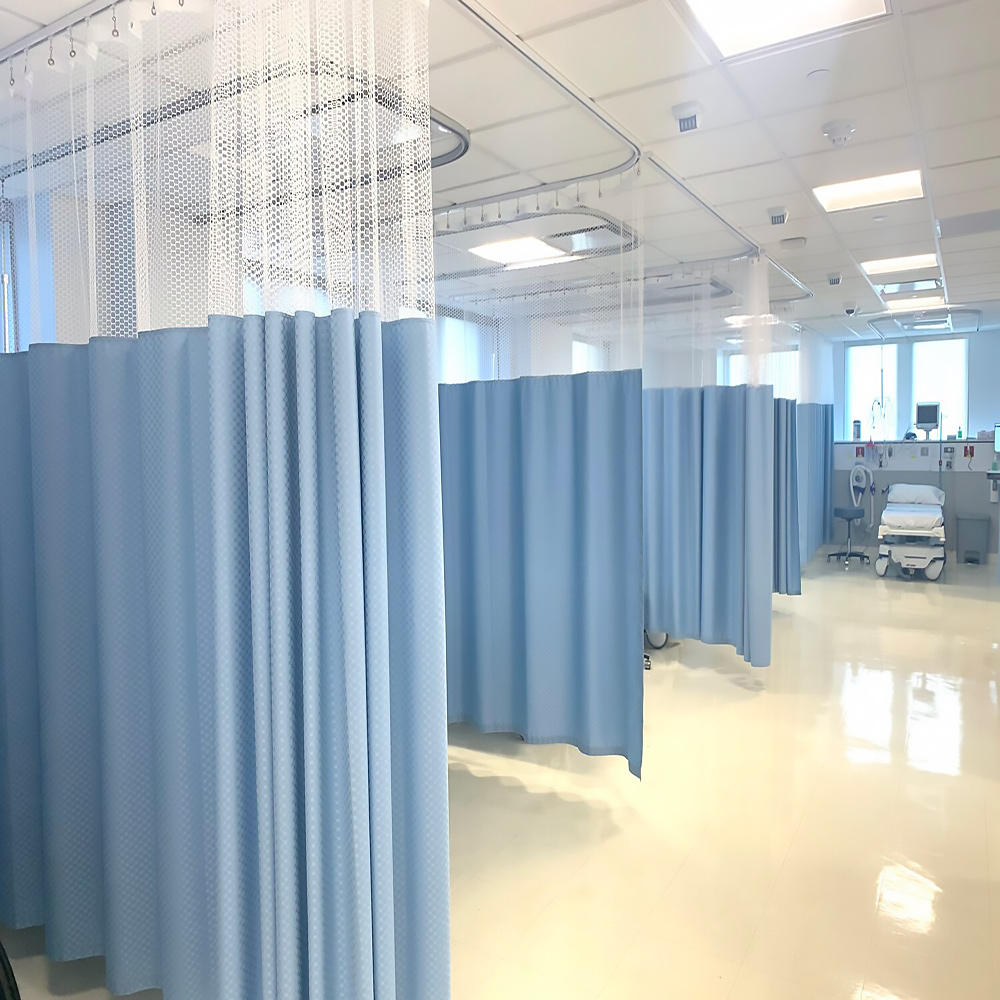 ​Việc sử dụng rèm bệnh viện là một cách hoàn hảo trong việc chăm sóc và quản lý y tế