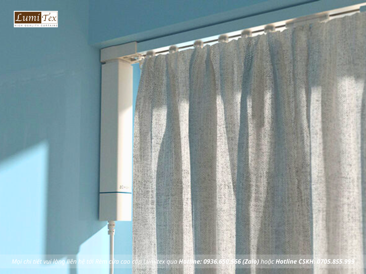 Tận Hưởng Sự Tiện Nghi Với Động Cơ Rèm Tự Động Cho Không Gian