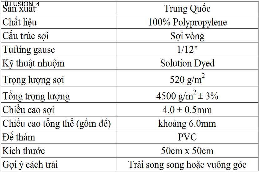MẪU THẢM SỢI NGẮN NHẬP KHẨU TRUNG QUỐC ILLUSION_4