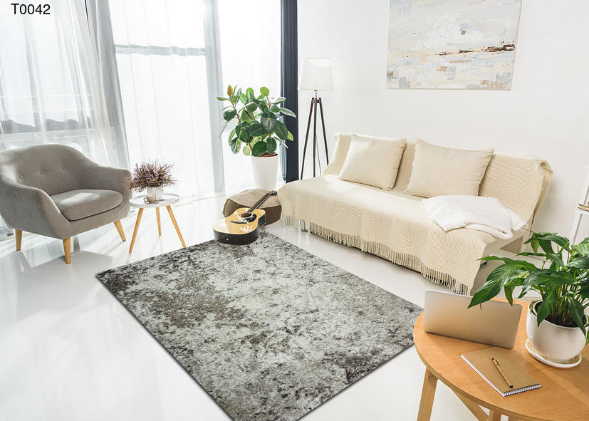 Thảm làm từ chất liệu cao cấp, mật độ sợi dày tạo sự êm ái & mềm mại