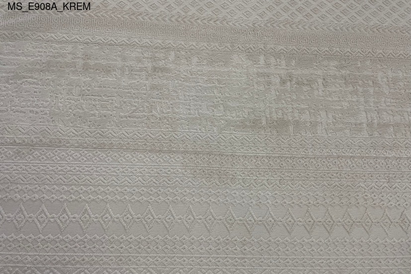 Thảm sợi ngắn MS_E908A_KREM - Thảm Trải Sàn Cao Cấp Thổ Nhĩ Kỳ