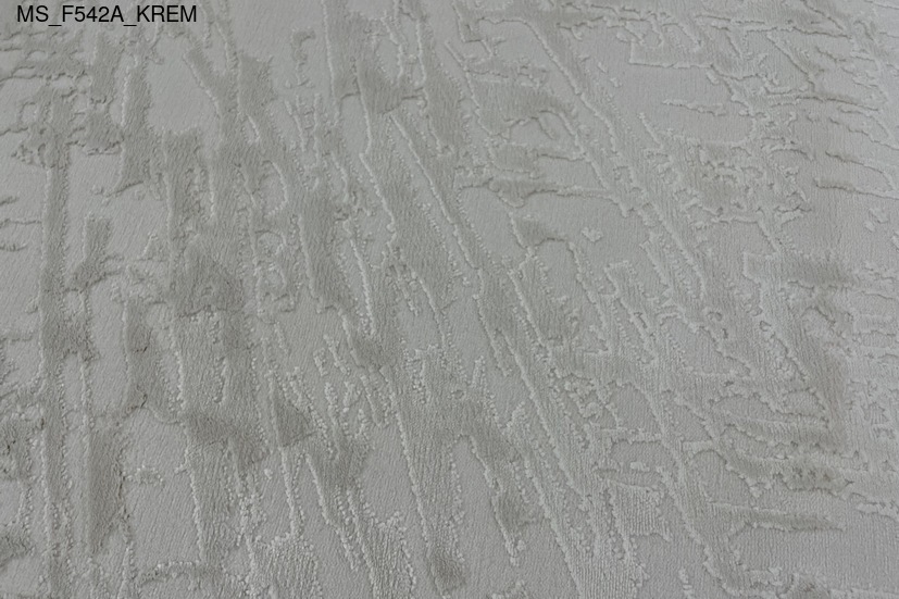 Thảm sợi ngắn MS_F542A_KREM - Thảm Trải Sàn Cao Cấp Thổ Nhĩ Kỳ