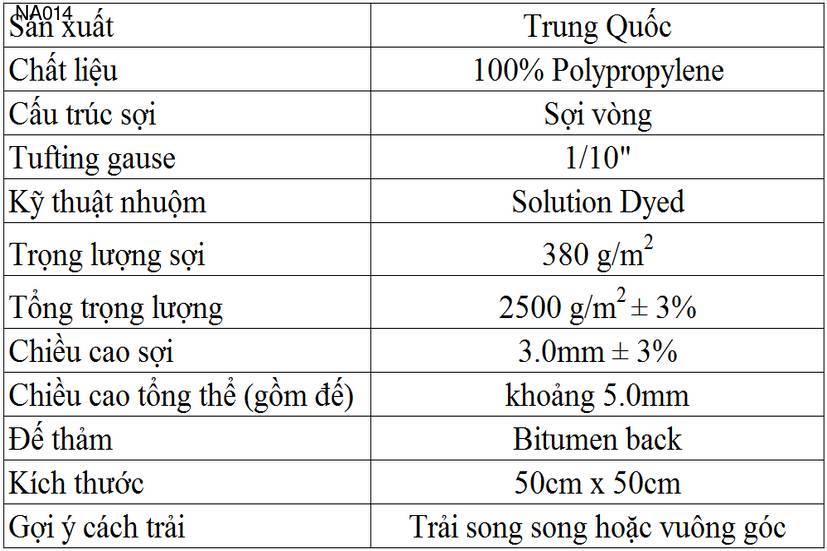 MẪU THẢM SỢI NGẮN NHẬP KHẨU TRUNG QUỐC NA014