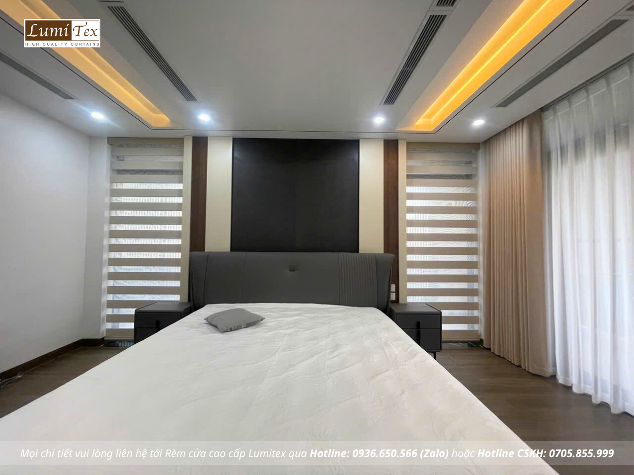 Thi công rèm cao cấp tại công trình nhà phố Lê Hồng Phong Hải Phòng Thi công rèm cao cấp tại công trình nhà phố Lê Hồng Phong Hải Phòng