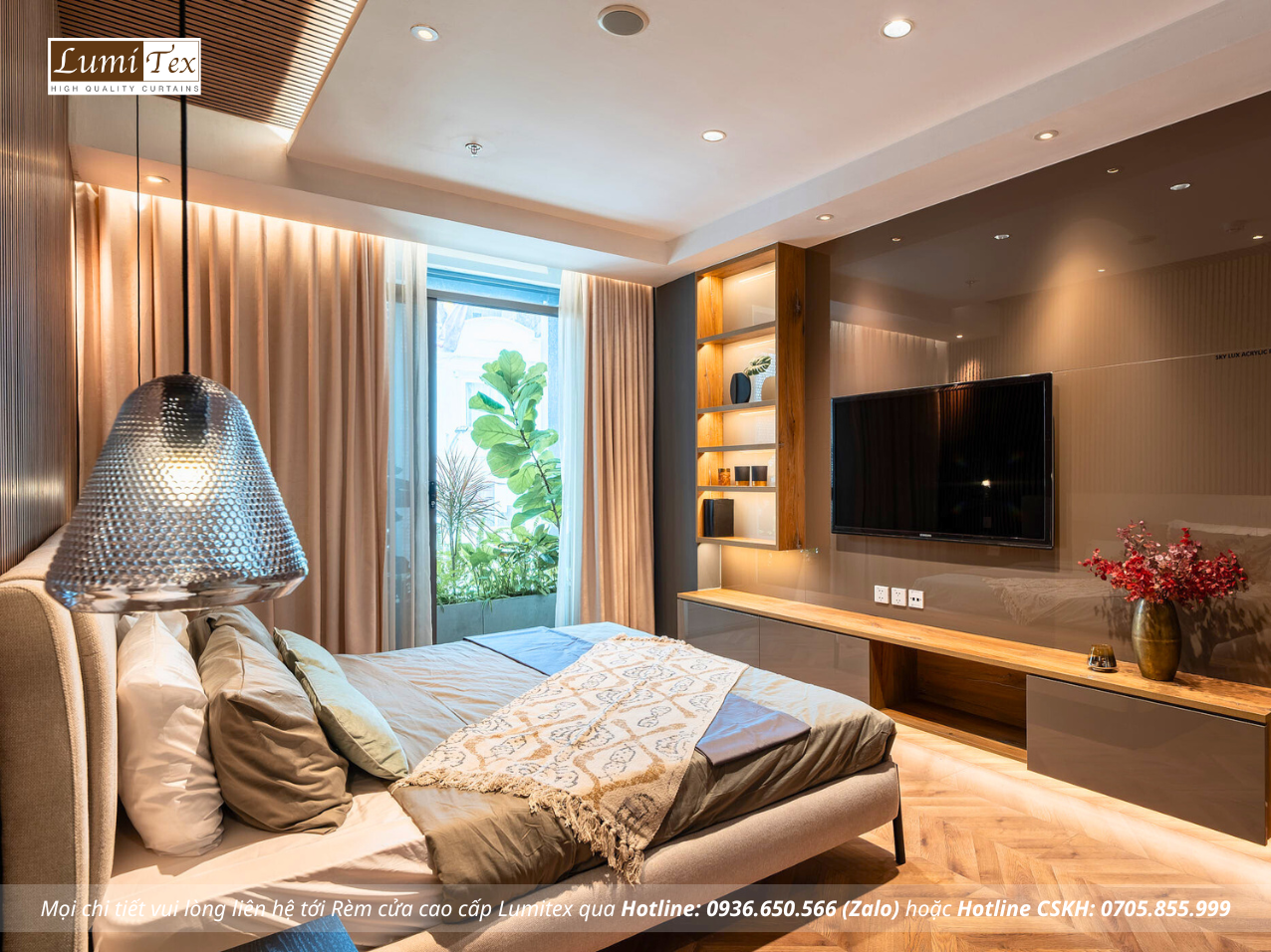 Thi công rèm cao cấp Showroom Gỗ An Cường tại chi nhánh Hoàn Kiếm, Hà Nội