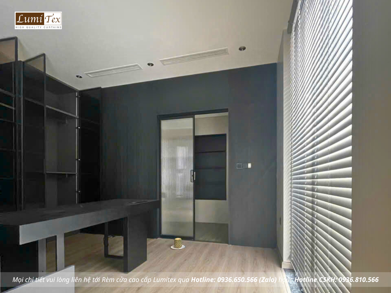 Thi công rèm cao cấp công trình nhà phố Hải Phòng