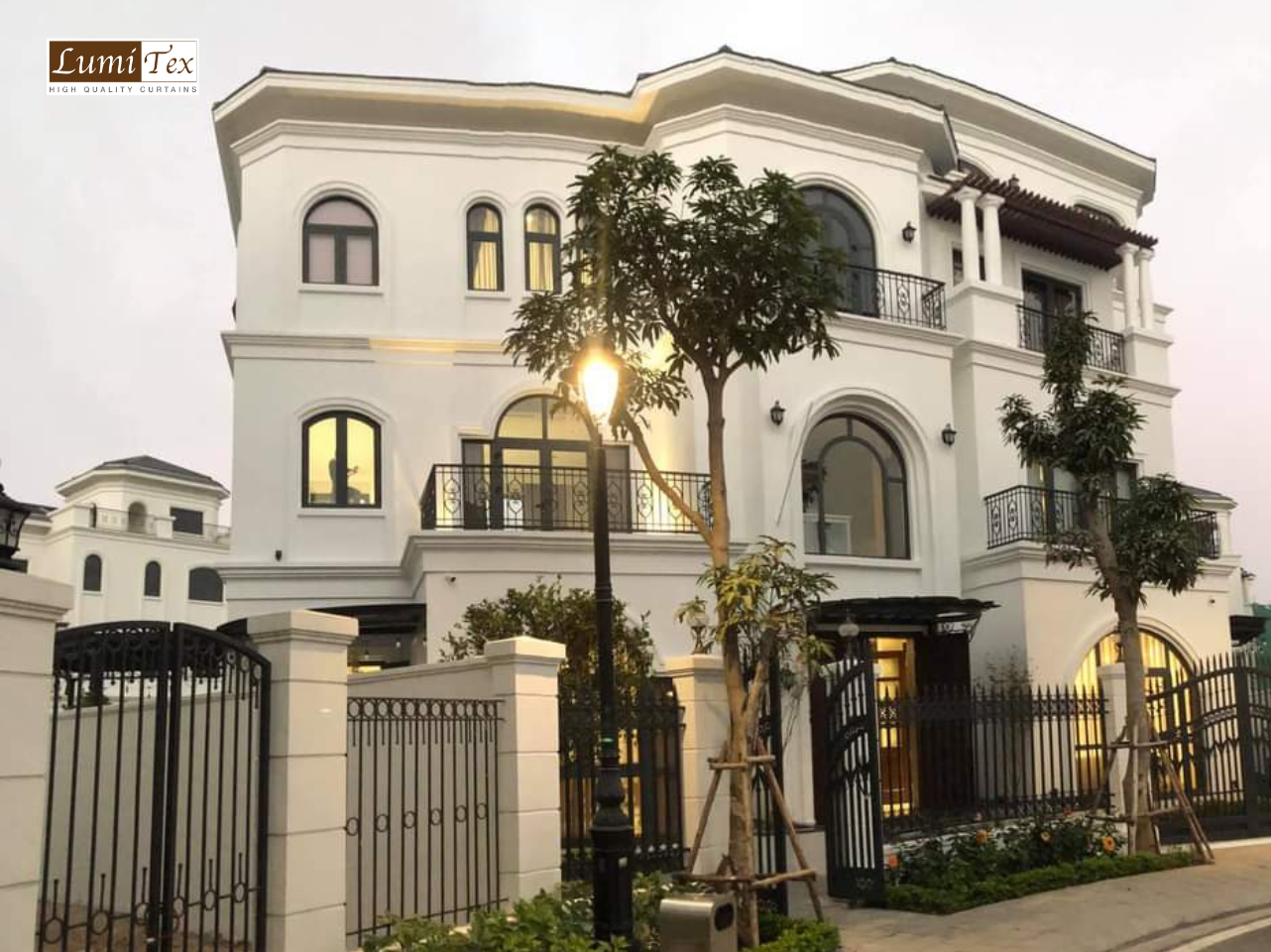 Dịch Vụ Thi Công Rèm Cửa Trọn Gói Tại Biệt Thự Ngọc Trai Vinhomes Marina