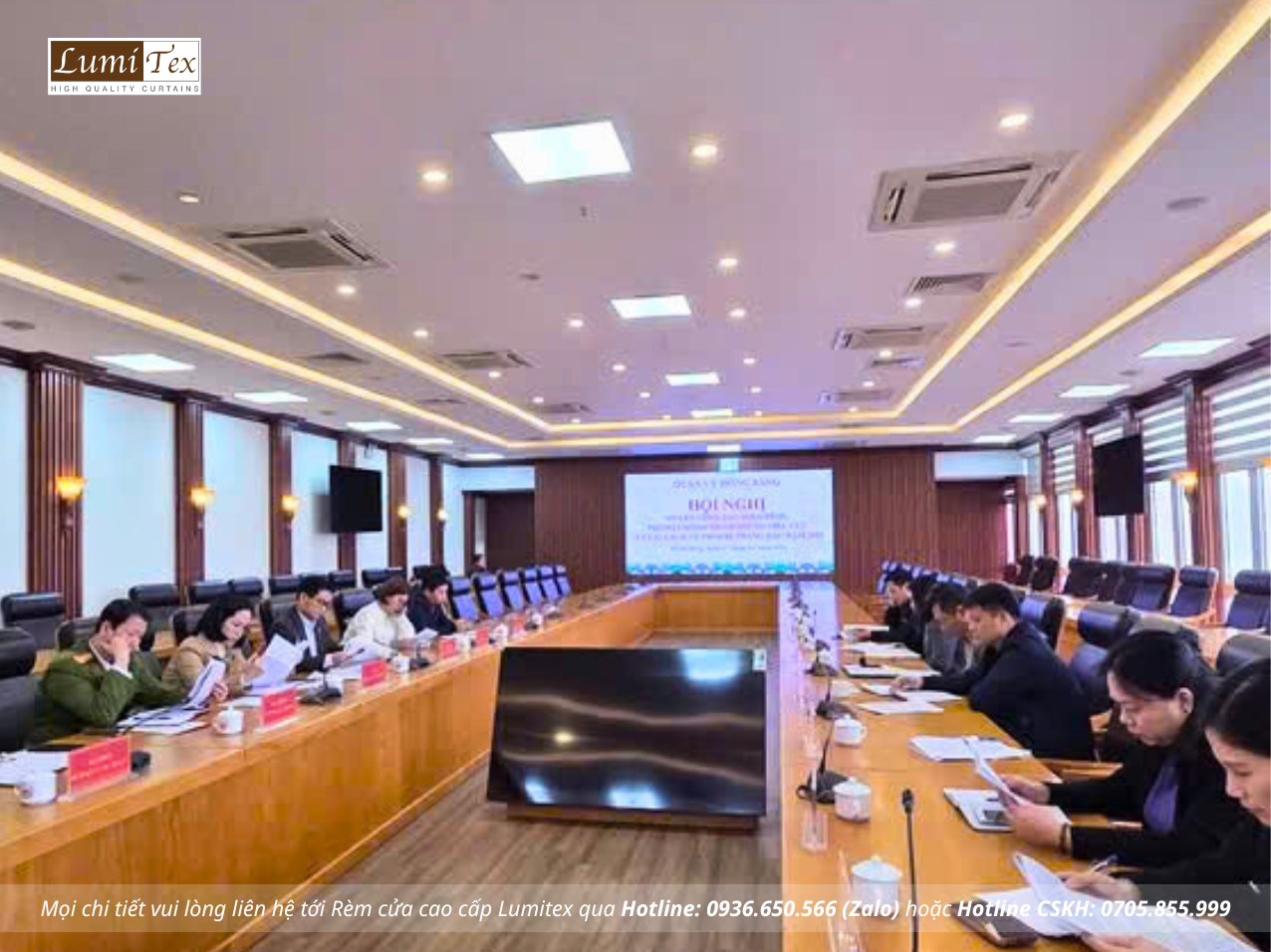 Thi công rèm cuốn Hàn Quốc tại Sở Tài Chính Hồng Bàng – TP. Hải Phòng