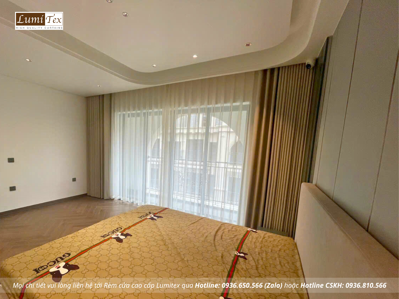 Thi công rèm nhà phố Hải Phòng