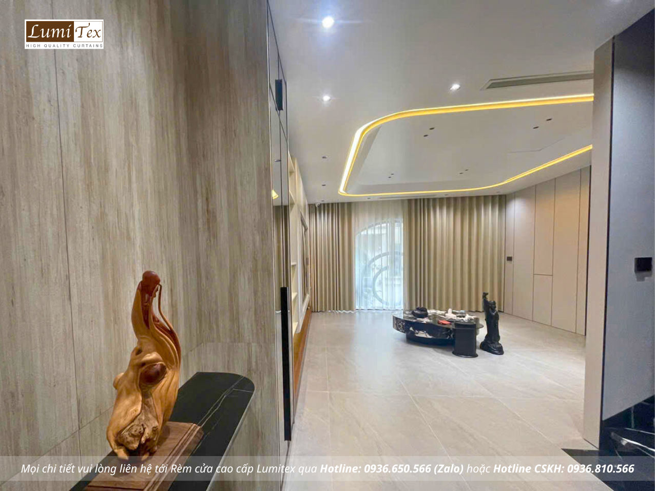 Thi công rèm nhà phố Hải Phòng