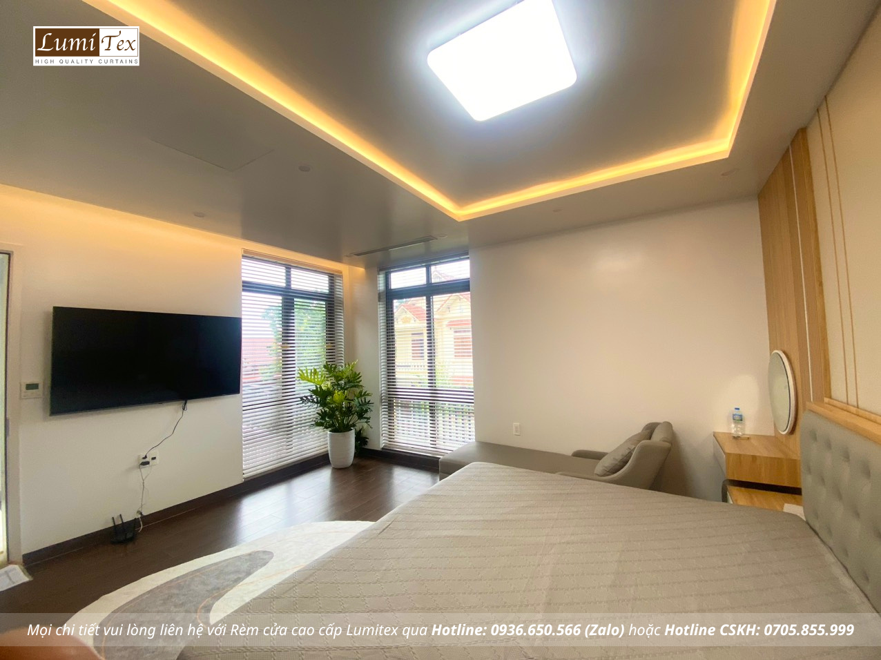 Về Công Trình Thi Công Rèm Cửa Nhà Phố Dương Kinh Hải Phòng