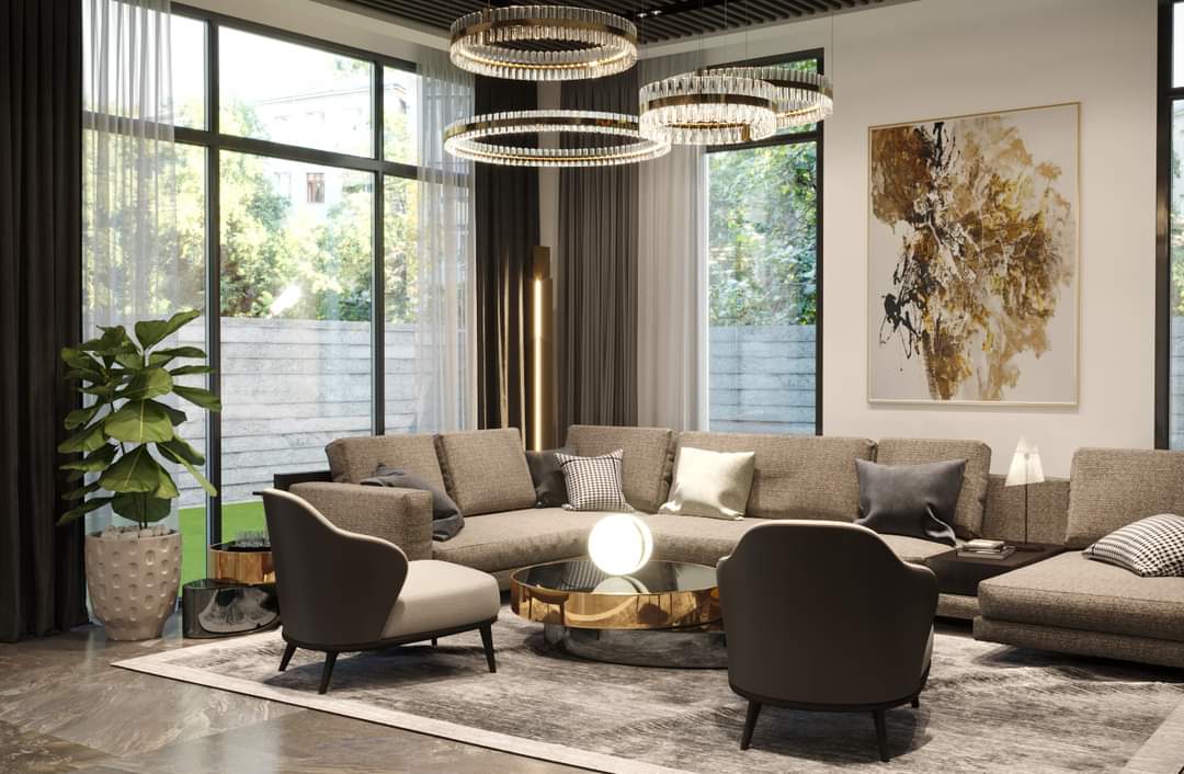 Thiết kế rèm cửa thể hiện sự tài hoa trong sử dụng màu sắc mang đến vẻ đẹp cho không gian sống của gia đình