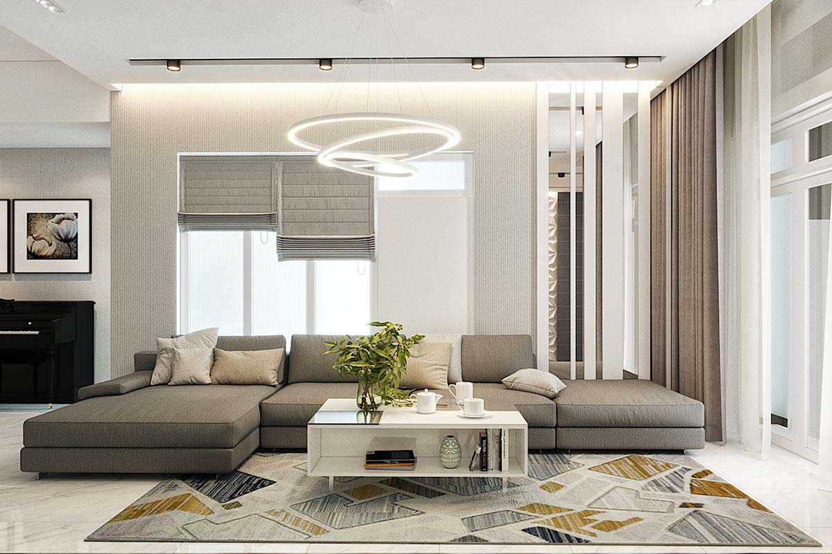 Bạn sẽ cảm nhận được sự gọn gàng nhưng đấy tính thanh lịch mà rèm của Lumitex mang lại cho căn phòng