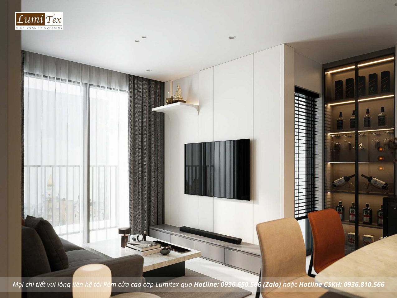 Giải pháp thiết kế và thi công rèm chung cư Sentosa Sky Park Hải Phòng chuẩn cao cấp năm 2026