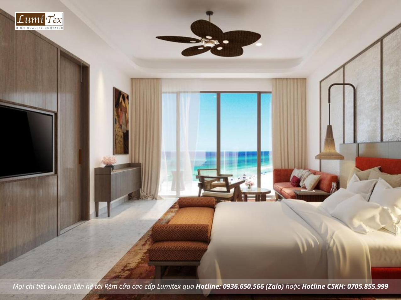 Top 3 Mẫu Rèm Cửa Resort Được Ưa Chuộng Nhất Năm 2025