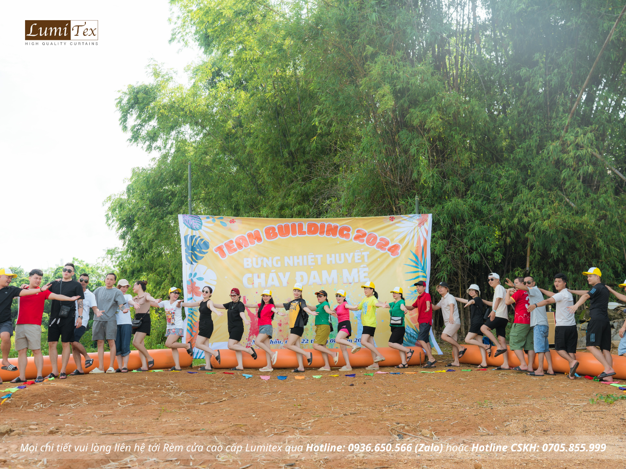 Lumitex Team Building đầy cảm hứng tại Hòa Bình và Mai Châu 2024