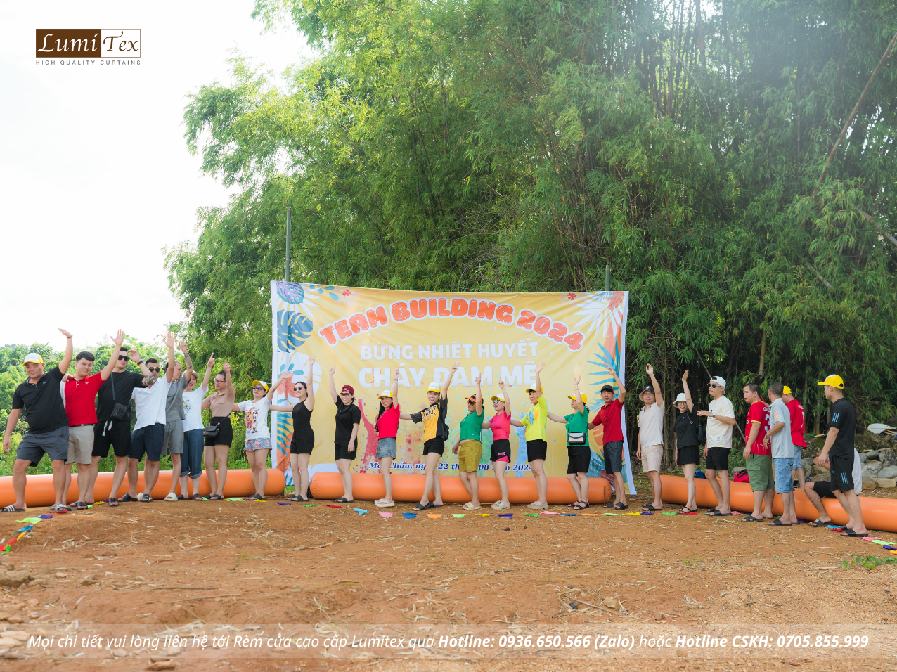 Lumitex Team Building đầy cảm hứng tại Hòa Bình và Mai Châu 2024