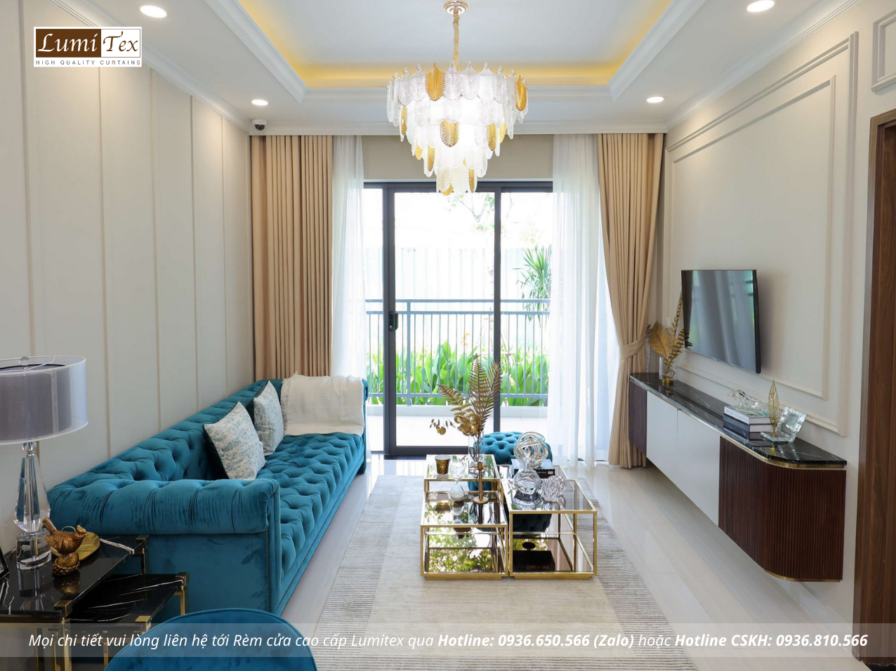 Tư vấn rèm chống nắng cho chung cư Gem Park hướng Tây giảm nhiệt hiệu quả