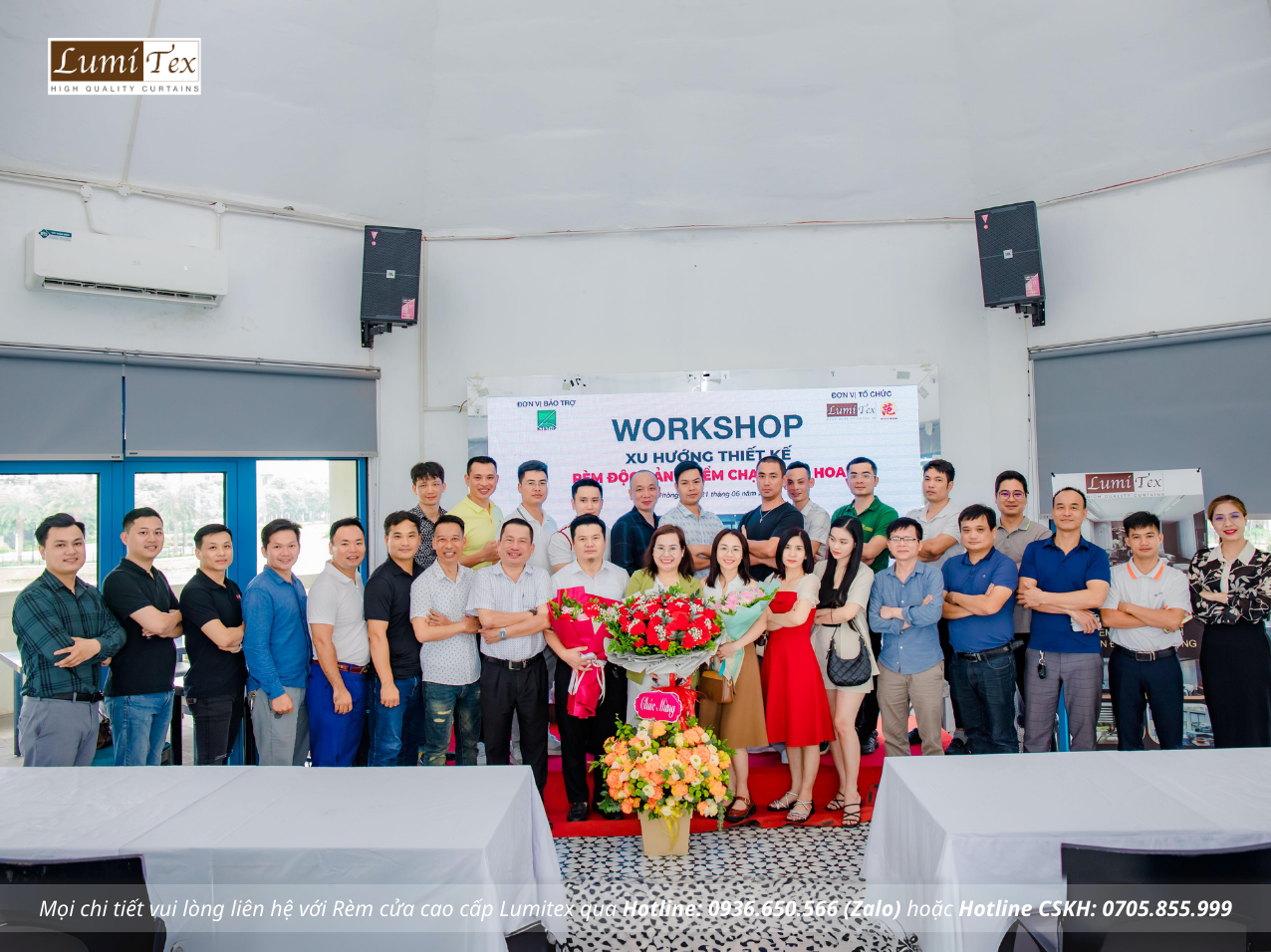 Workshop Rèm Lumitex - Xu Hướng Thiết Kế Độc Bản - Điểm Chạm Của Tinh Hoa