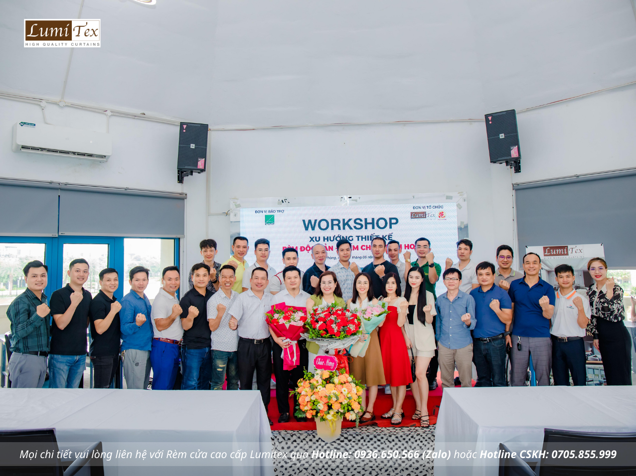 Workshop Rèm Lumitex - Xu Hướng Thiết Kế Độc Bản - Điểm Chạm Của Tinh Hoa