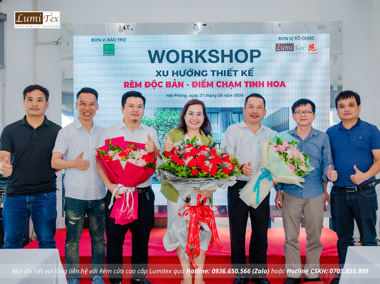 Workshop Rèm Lumitex - Xu Hướng Thiết Kế Độc Bản - Điểm Chạm Của Tinh Hoa