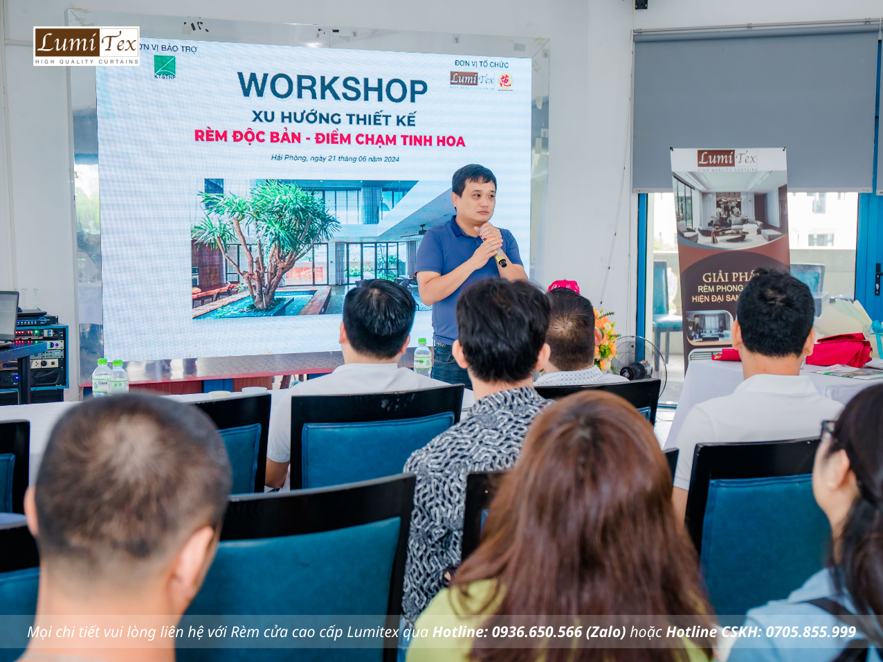 Workshop Rèm Lumitex - Xu Hướng Thiết Kế Độc Bản - Điểm Chạm Của Tinh Hoa