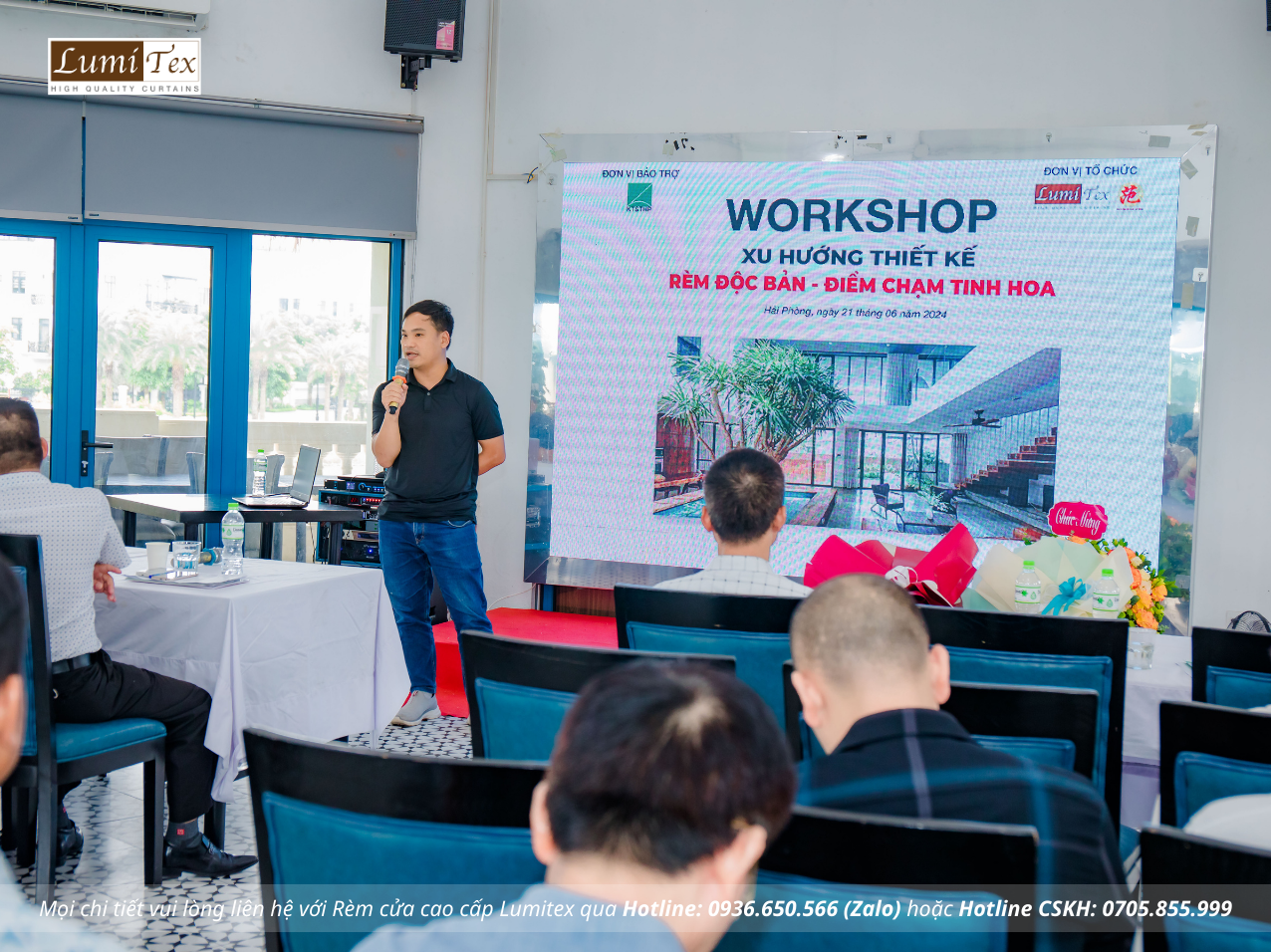 Workshop Rèm Lumitex - Xu Hướng Thiết Kế Độc Bản - Điểm Chạm Của Tinh Hoa