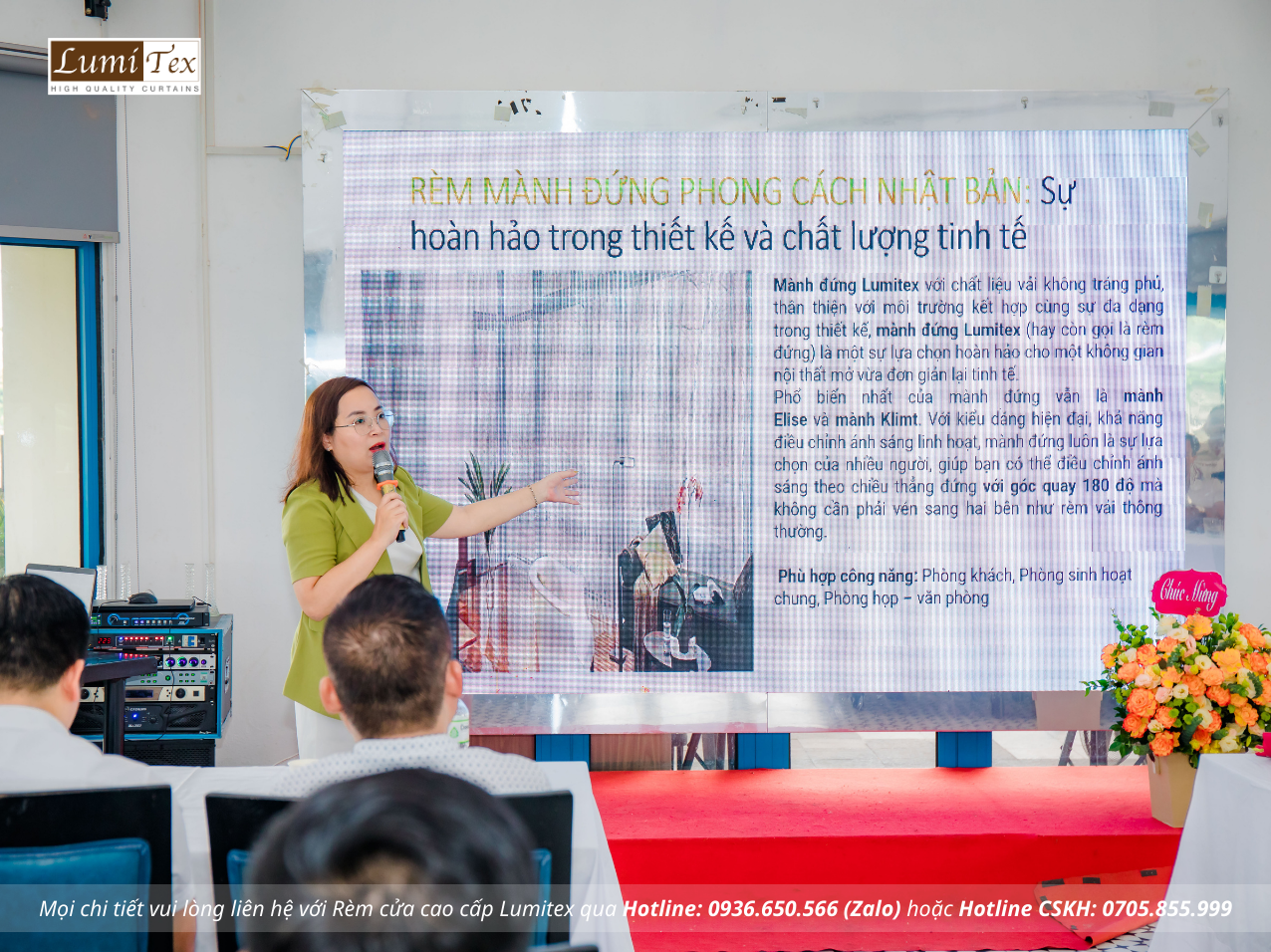 Workshop Rèm Lumitex - Xu Hướng Thiết Kế Độc Bản - Điểm Chạm Của Tinh Hoa