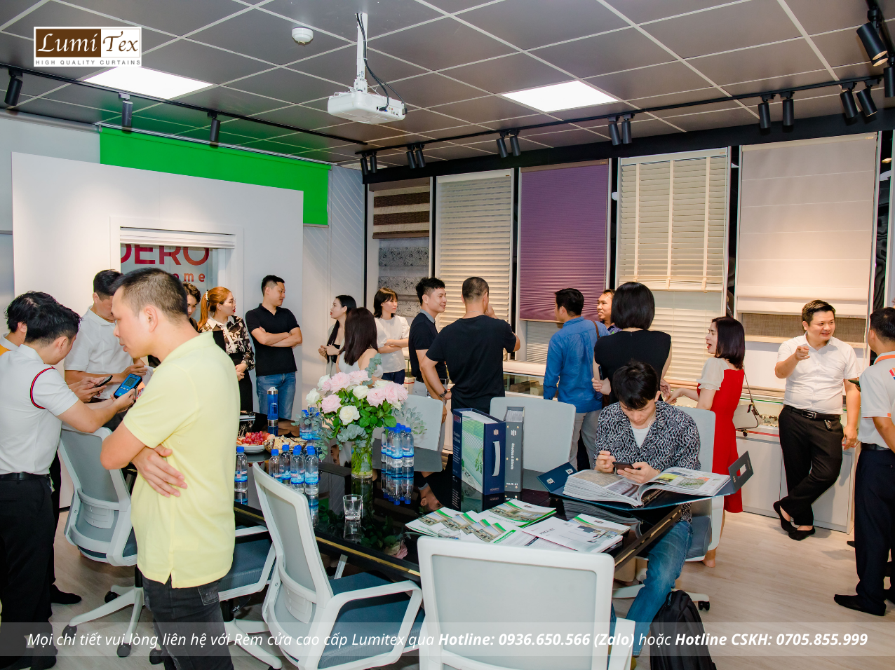 Workshop Rèm Lumitex - Xu Hướng Thiết Kế Độc Bản - Điểm Chạm Của Tinh Hoa