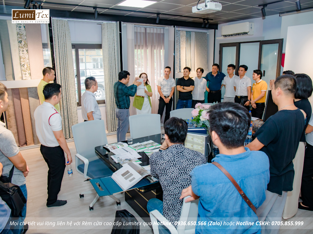 Workshop Rèm Lumitex - Xu Hướng Thiết Kế Độc Bản - Điểm Chạm Của Tinh Hoa