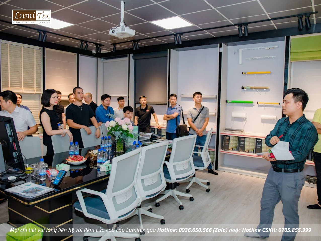 Workshop Rèm Lumitex - Xu Hướng Thiết Kế Độc Bản - Điểm Chạm Của Tinh Hoa