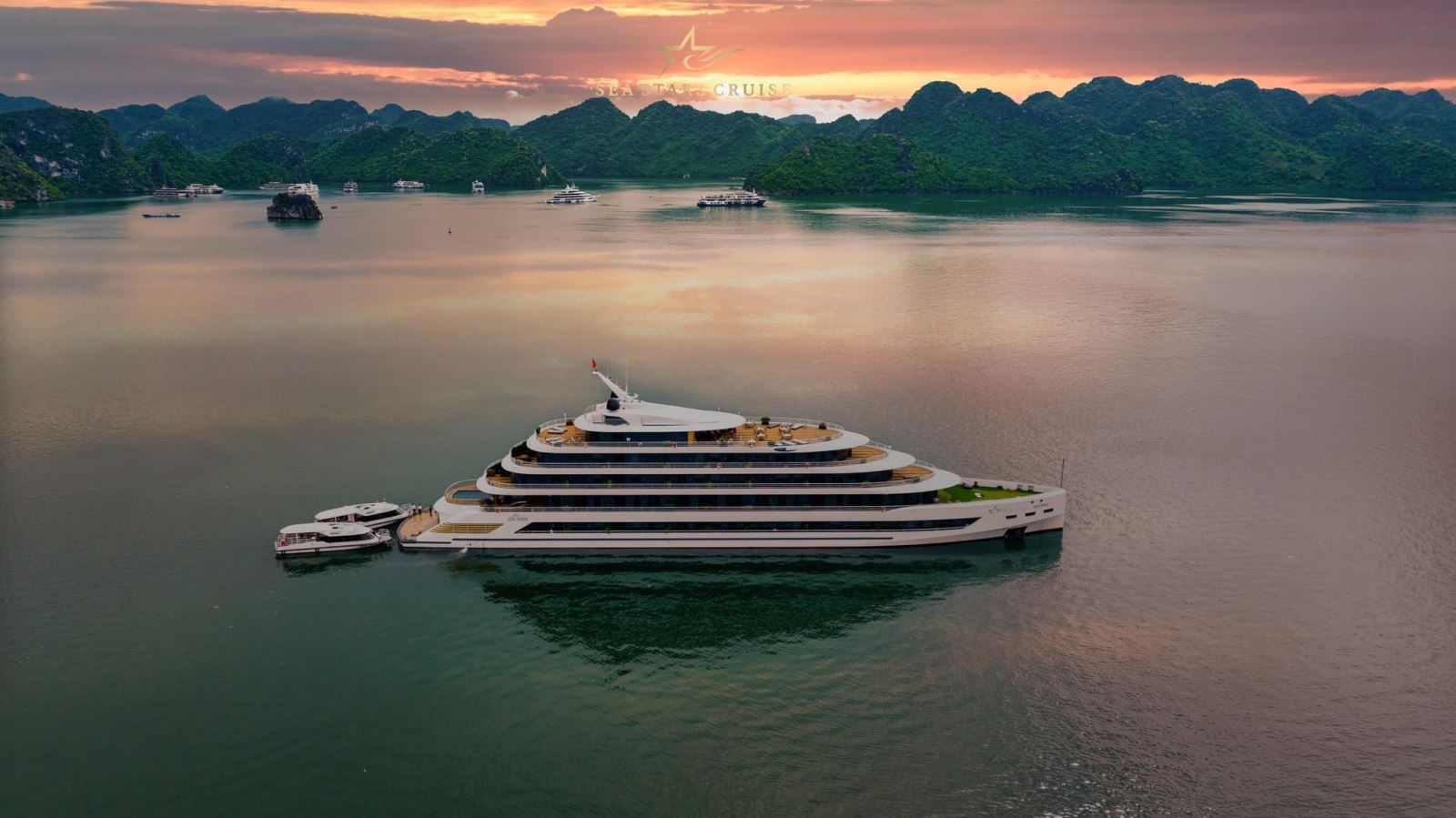 Dự án rèm cửa cao cấp tại chiếc du thuyền Sea Stars Cruise đẳng cấp