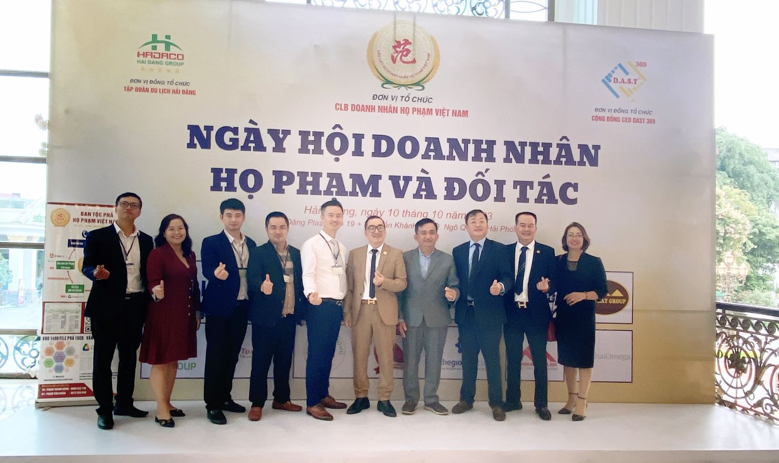  một số hình ảnh tại Ngày hội Doanh nhân họ Phạm và đối tác
