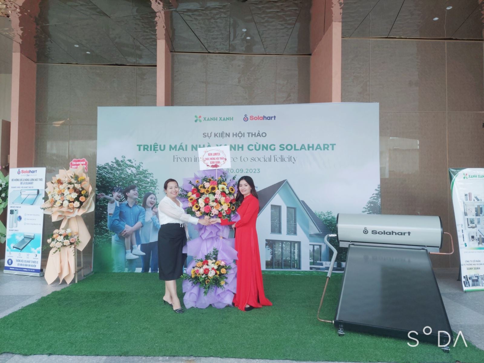 Mành Rèm Lumitex tham dự Hội thảo Triệu mái nhà Xanh cùng Solahart