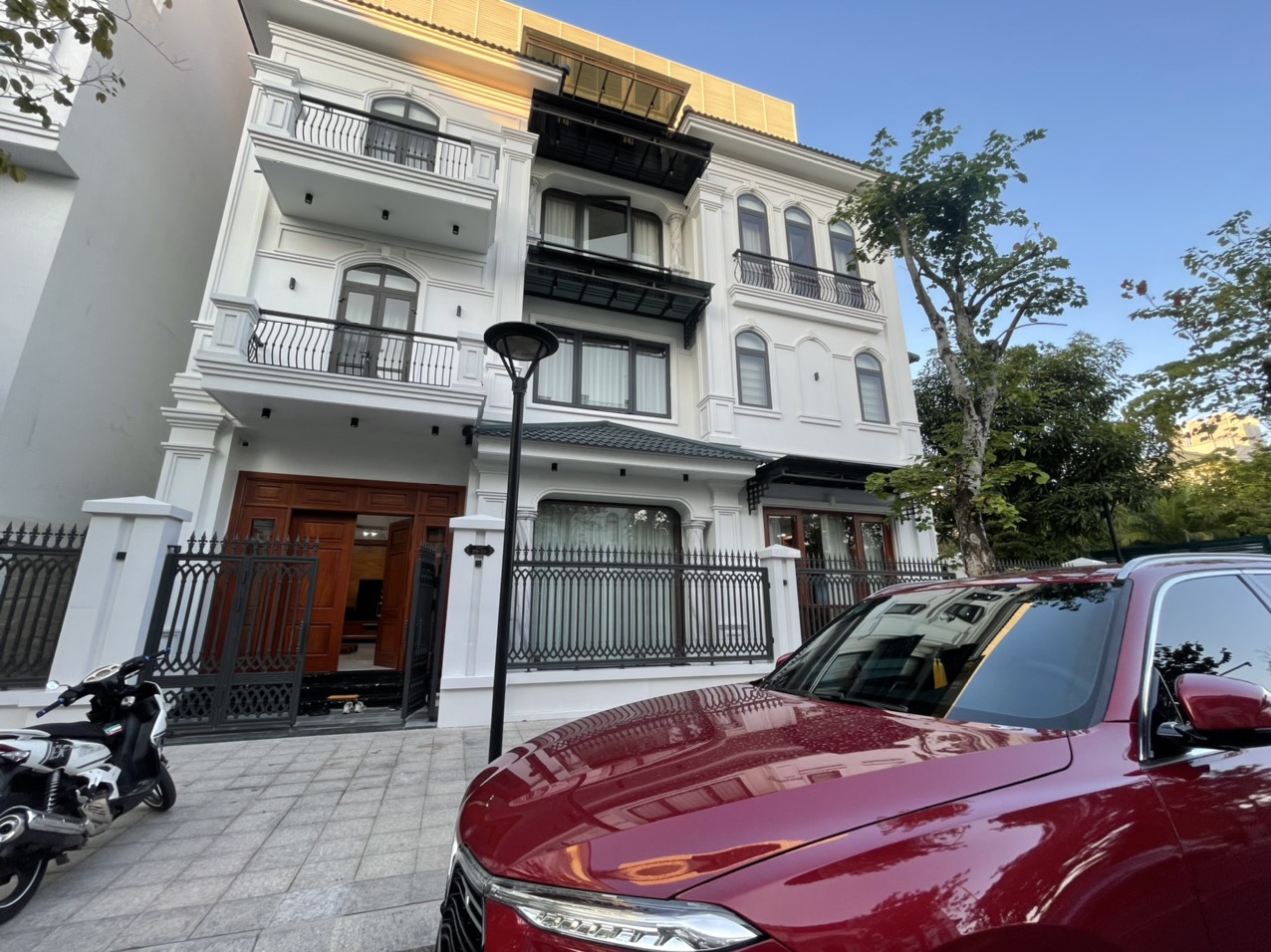 thi công rèm cửa cao cấp biệt thự vinhomes Imperia 
