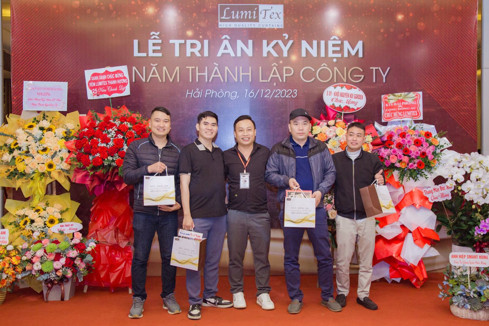 rèm cửa lumitex tri ân sự kiện 25 năm thành lập công ty