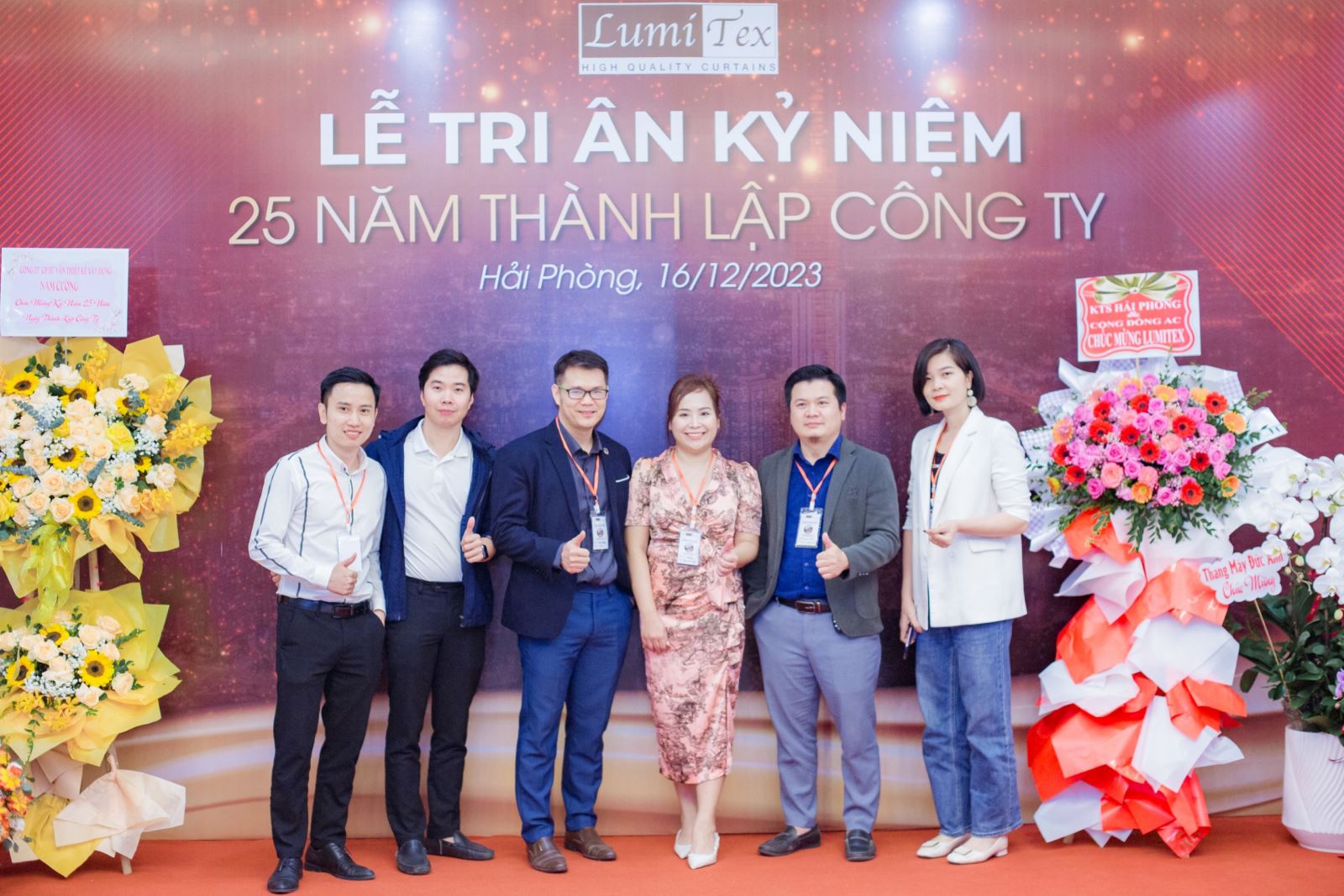 rèm cửa lumitex tri ân sự kiện 25 năm thành lập công ty