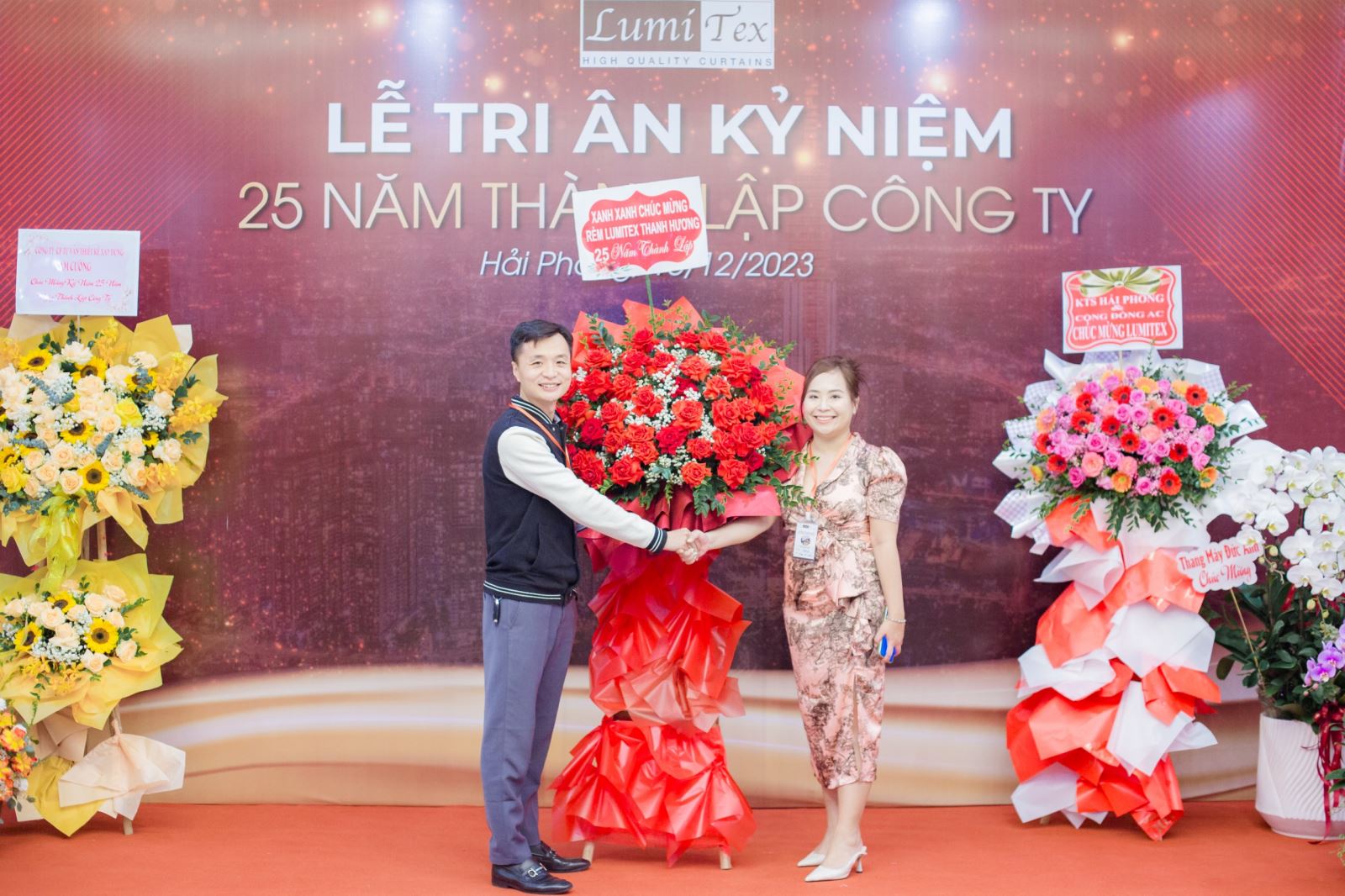 rèm cửa lumitex tri ân sự kiện 25 năm thành lập công ty