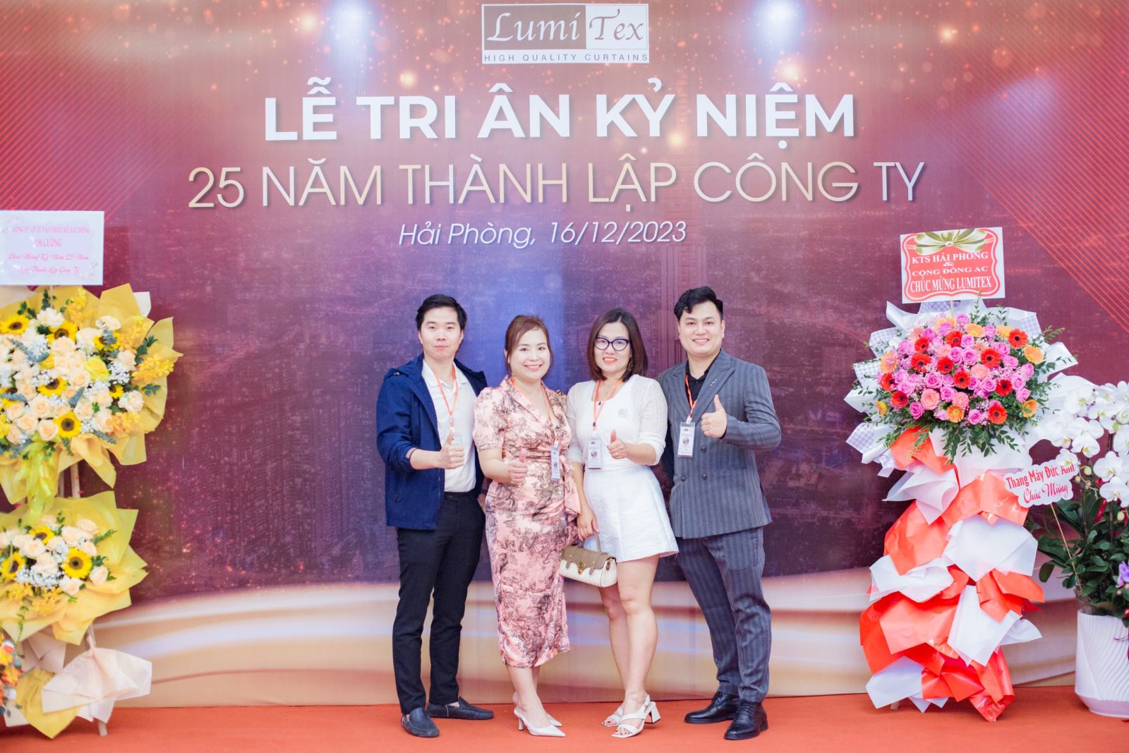 rèm cửa lumitex tri ân sự kiện 25 năm thành lập công ty