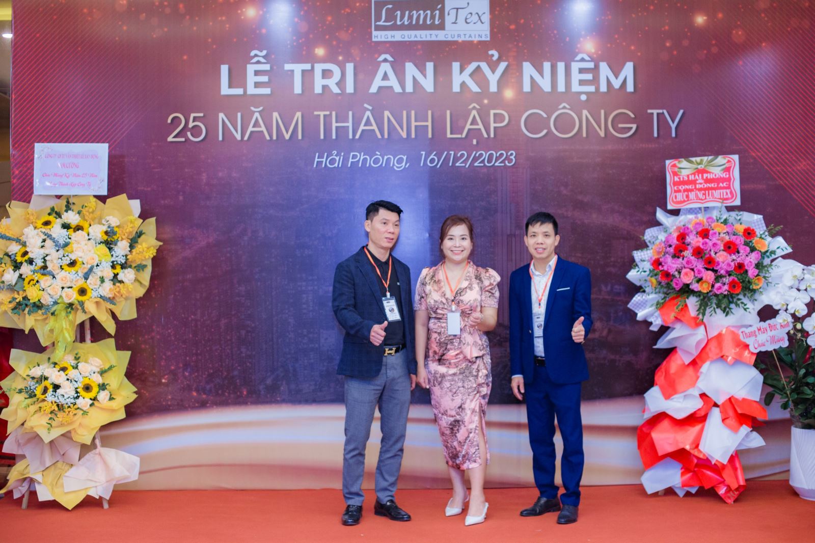 rèm cửa lumitex tri ân sự kiện 25 năm thành lập công ty