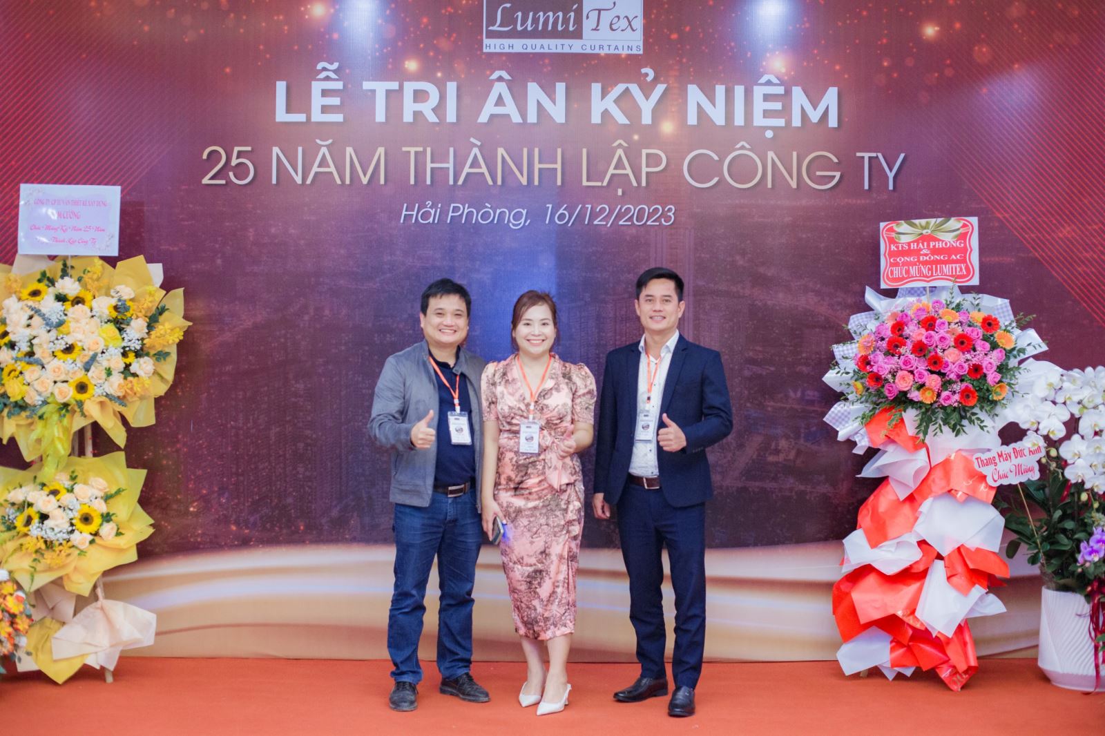 rèm cửa lumitex tri ân sự kiện 25 năm thành lập công ty