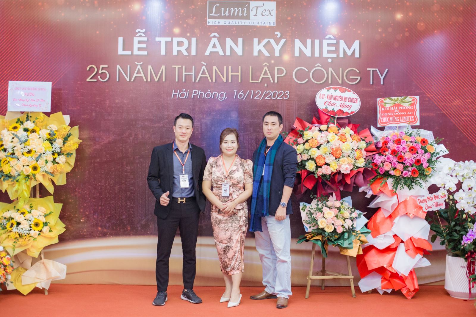 rèm cửa lumitex tri ân sự kiện 25 năm thành lập công ty