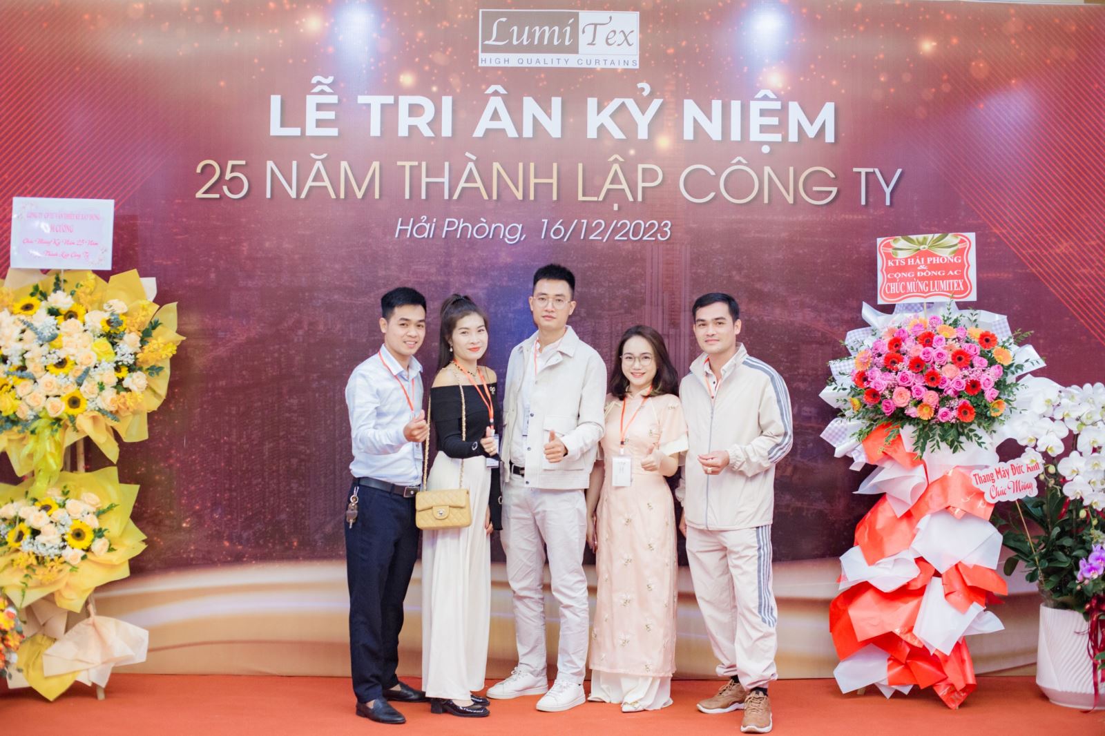 rèm cửa lumitex tri ân sự kiện 25 năm thành lập công ty